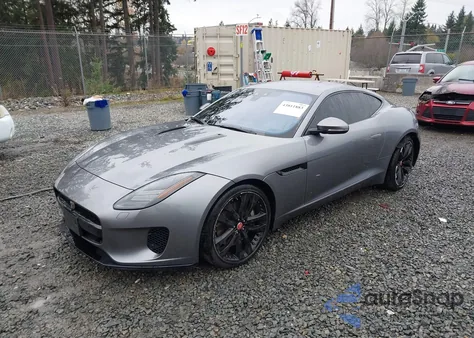 2020 Jaguar F-Type Checkered Flag Rwd Automatic/P300 Rwd Automatic z USA, uszkodzony, nr VIN SAJDD1GX4LCK65653